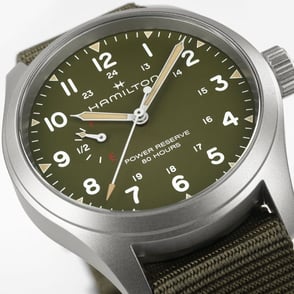 Hamilton Khaki Field Power Reserve H69509960 40mm Erkek Saati