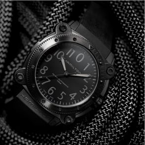 Hamilton Khaki Navy Belowzero Auto Titanium 46 mm  H78505330