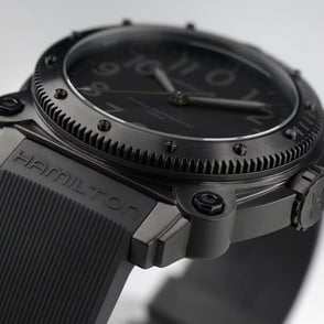 Hamilton Khaki Navy Belowzero Auto Titanium 46 mm  H78505330