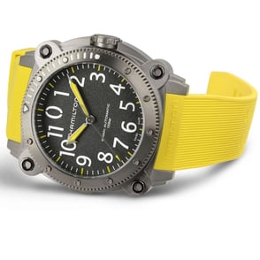 Hamilton Khaki Navy Belowzero Titanyum 46mm Otomatik Erkek Kol Saati H78535380