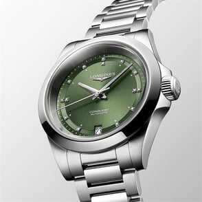 Longines Conquest L3.430.4.07.6 Pırlantalı Kadın Saati