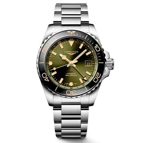 Longines HydroConquest GMT 41 mm L3.790.4.06.6 Automatic Erkek Saati