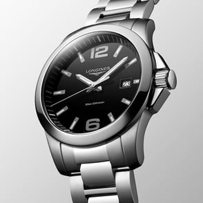 Longines L3.759.4.58.6 Conquest 41mm Erkek Saati 