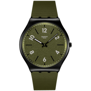 Swatch Irony Skin SS07B115 Hint of Pine Erkek Saati
