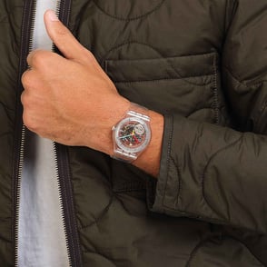Swatch SO29K100 Clearly New Gent Unisex Kol Saati