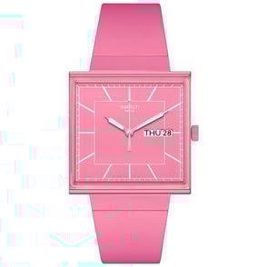 Swatch SO34P700 What if ...Rose Unisex Kol Saati
