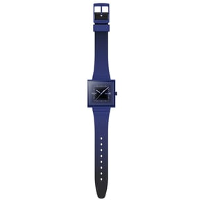 Swatch Squarely Blacklight SO34N700 Unisex Kol Saati