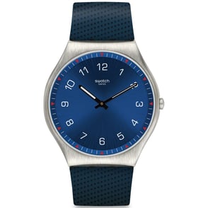 Swatch SS07S102 SkinNavy 42 mm Erkek Saati 