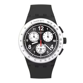 Swatch SUSB420 Nothing Basic About Black Erkek Saati