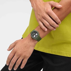Swatch SUSG406 Nothing Basic About Green Erkek Saati