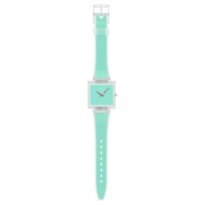 Swatch What If… See Thru Mint SO38K702 Unisex Kol Saati