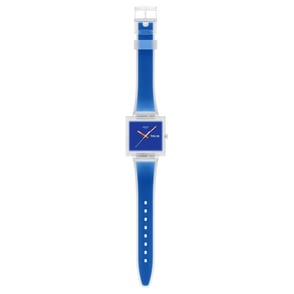 Swatch WHAT IF... Jelly See Thru Blue SO38K701 Kol Saati