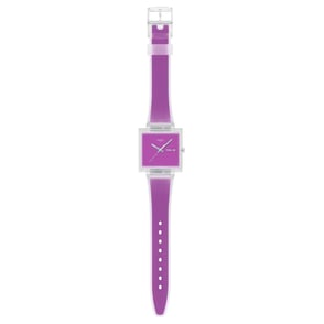 Swatch WHAT IF... Jelly See Thru Magenta SO38K705 Kol Saati