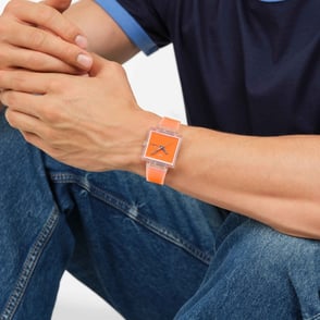 Swatch WHAT IF... Jelly See Thru Orange SO38K704 Kol Saati