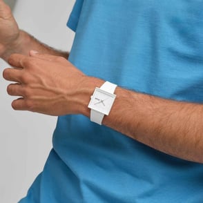 Swatch WHAT IF...ALLWHITE? SO34W700 Unisex Kol Saati