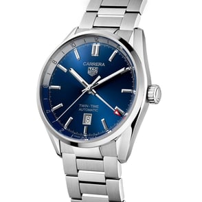 TAG Heuer WBN201A.BA0640 Carrera Cal. 7 Twin-Time Erkek Saati