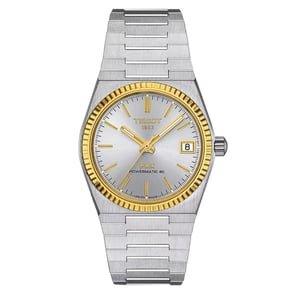 Tissot PRX Powermatic 80 35mm 18K Gold Bezel Kadın Saati T931.207.41.031.01