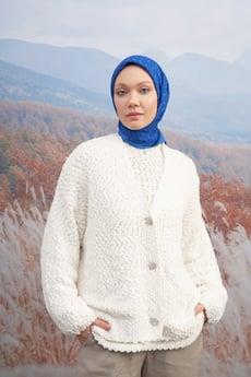 Armanda Cotton Monogram Eşarp