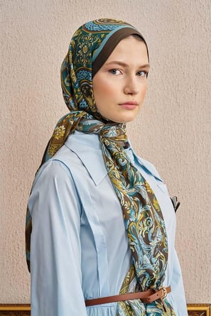 Ed Scarf Celebrity Celestial Şal Camel Rengi