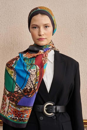 Ed Scarf Celebrity Sable Şal Bordo Rengi