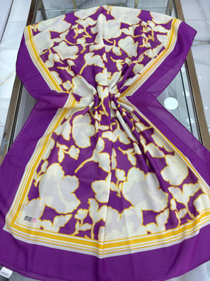 Ladure Desenli Butik Şal İspirto Rengi