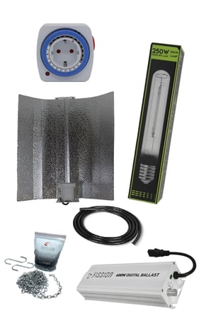 250W Elektronik Balastlı Shp/Hps Set