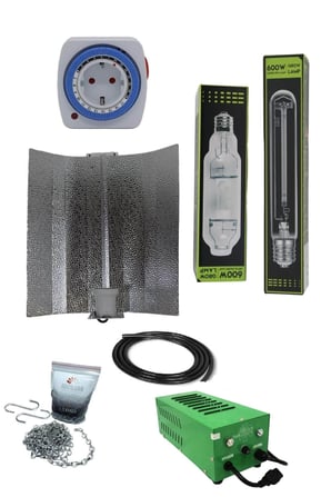 600W Manyetik Kompakt Balastlı Shp/Hps & Mh Set