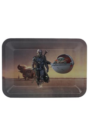 Küçük Metal Tepsi Space Warrior