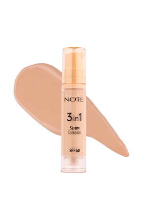 3 in 1 Serum Concealer 10 Medium SPF 50 Nemlendirici ve Aydınlatıcı Göz Altı Kapatıcısı-40110180