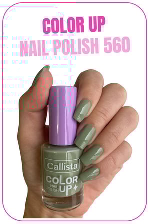 Callista Color Up Nail Polish Oje 560 Olive Me - Gri-40110180