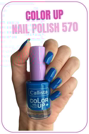 Callista Color Up Nail Polish Oje 570 Indigo Magic - Mavi-40110180