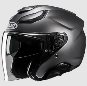 HJC F31 KASK SEMI FLAT TITANIUM