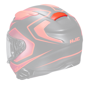 HJC F71 KASK ARKA HAVALANDIRMA METALİK MAVİ