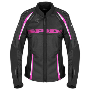 SPIDI RACE WARRIOR 2 NET LADY YAZLIK CEKET SİYAH FUŞYA