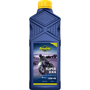 Putoline Super DX4 10W-40 1L motosiklet motor yağı.PUTOLİNE 1 L bottle Super DX4 10W-40