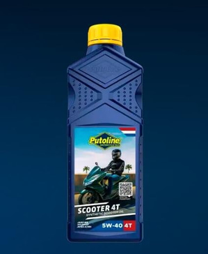 Putoline Scooter 4T 5W-40 1L tam sentetik scooter motor yağPUTOLİNE 1 L bottle Scooter 4T 10W-40