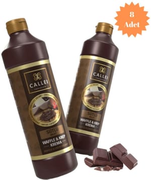 Callei Sütlü Waffle & Krep Sosu 8 adet