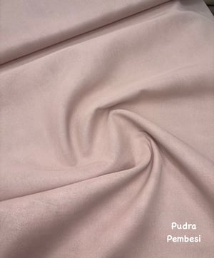 Nazende Sayılabilir Kumaş Pudra Pembesi