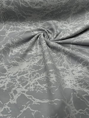 Mermer Desen Etuval Hermes Pamuk Saten Gri