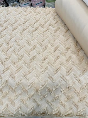 Kesik Zigzag Püskül Desen Etuval Limi Pike Kapuçino