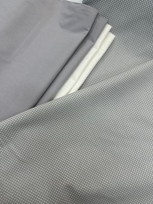 Sık Puanlı Akfil Kumaş D80630 Gri