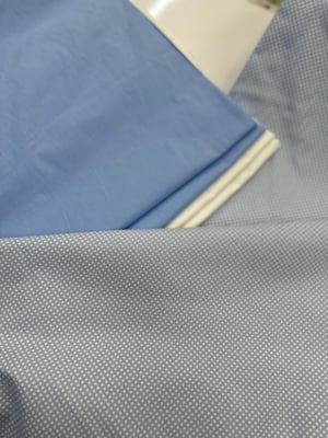 Sık Puanlı Akfil Kumaş D80630 Mavi