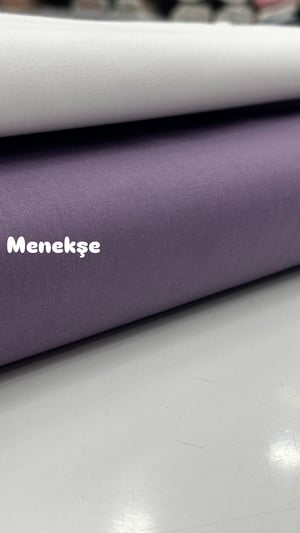 Düz Renk Akfil Kumaş Menekşe