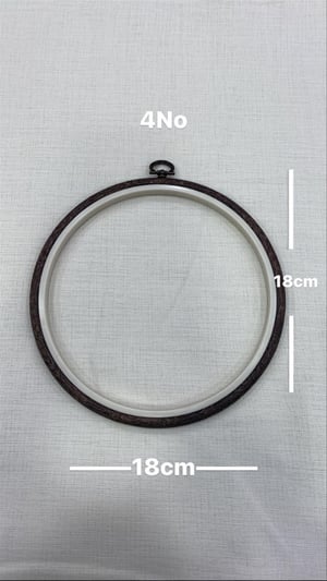 4 Nolu Yuvarlak Çerçeve Kasnak