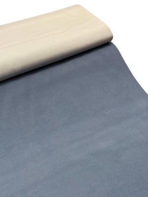 Düz Renk Etuval Cotton Keten İndigo Mavi