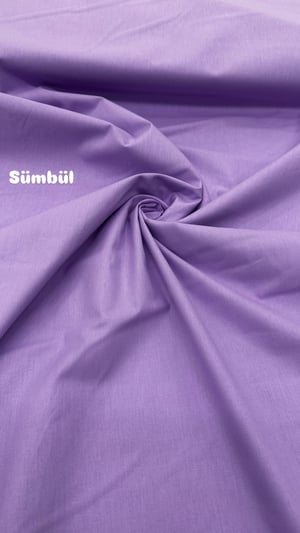 Düz Renk Akfil Kumaş Sümbül