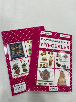 Kolay Kanaviçe Serisi 3 Yiyecekler Kitabı