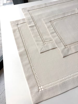 Dublin Çift Sıra El İşi Antika Detaylı Linen Kumaş Salon Set Açık Taş
