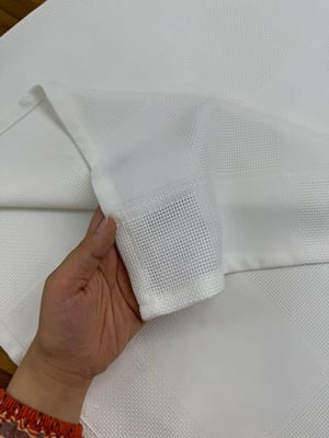 Hereke Keteni İşlenebilir Bebek Pikesi Krem