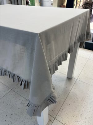 Fırfırlı  Örtüsü Hazır Narita Taş